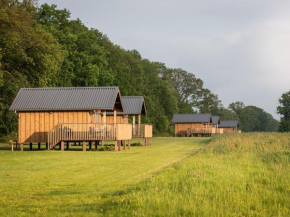 Composite lodges with shared space in Drenthe